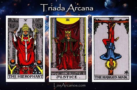 Combinaciónes del Tarot: La Justicia y El Colgado